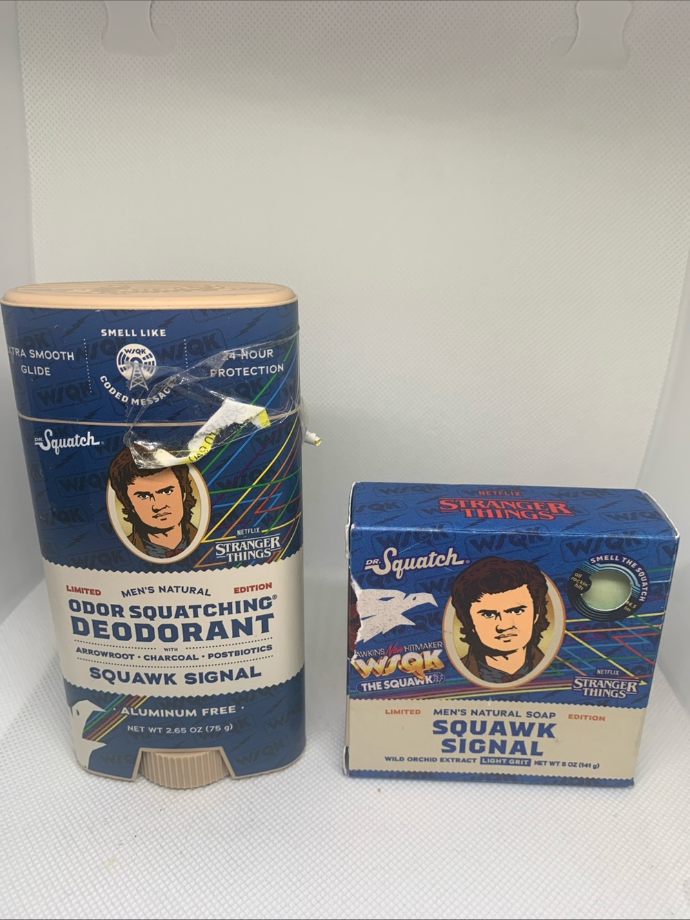 Dr. Squatch Squawk Signal Deodorant & Soap Set - Limited Edition